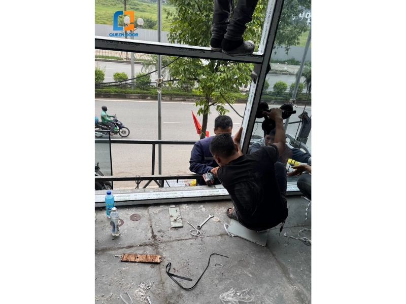 cửa nhôm kính biệt thự cửa nhôm kính biệt thự