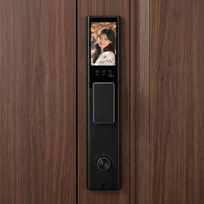 Khóa vân tay cửa đại sảnh QD-E102 Pro-R