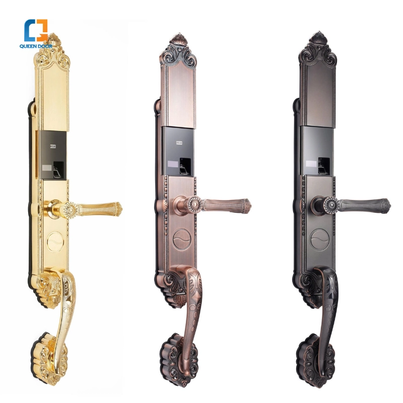 Tại Sao Nên Chọn Mua khóa vân tay cửa đại sảnh QD-A165 vàng Tại Queen Door?