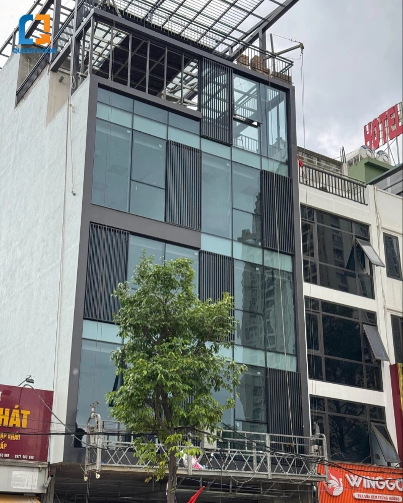 Khung bóc tách chi tiết cấu thành đơn giá mặt dựng nhôm Xingfa trên 1m2