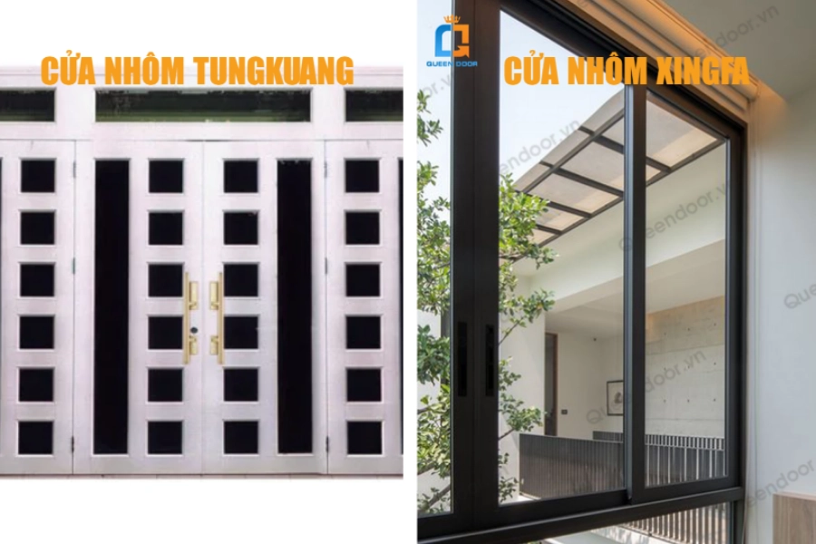 So Sánh Nhôm Tungkuang Và Nhôm Xingfa: Lựa Chọn Nào Tốt Nhất?