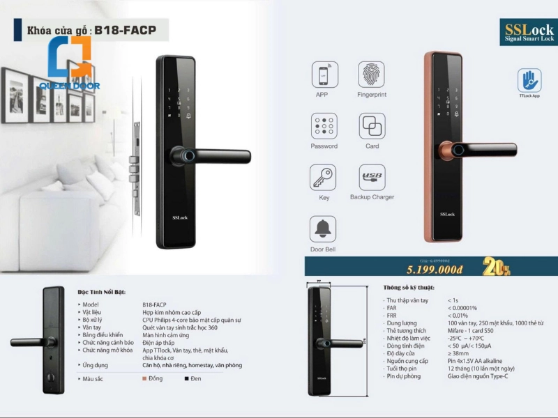 Vì sao khách hàng tin tưởng lựa chọn khóa cửa chính Queen Door?