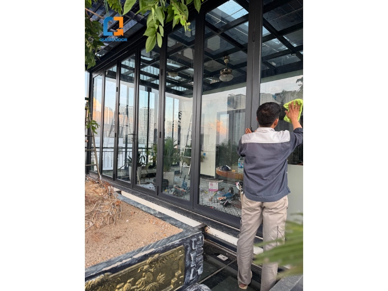 cửa nhôm kính cường lực có an toàn không cửa nhôm kính cường lực có an toàn không