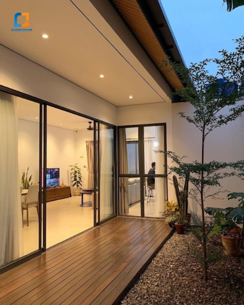 Báo giá tham chiếu cho cửa nhôm kính 3 cánh