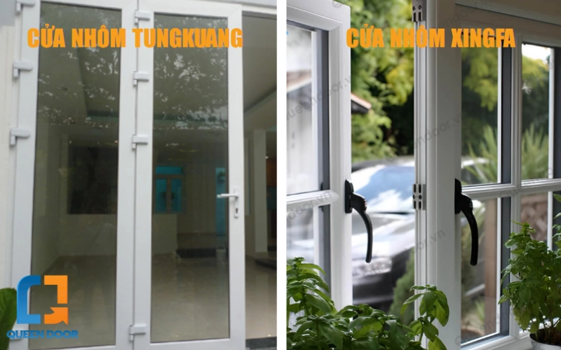 Nên chọn nhôm Tungkuang hay nhôm Xingfa tùy thuộc vào nhiều yếu tố