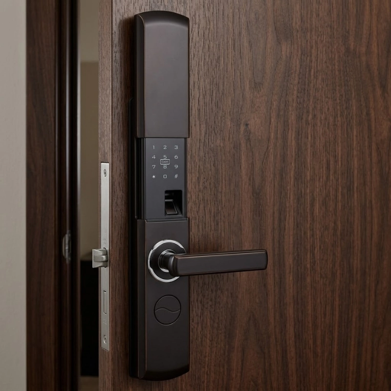 Khóa vân tay cửa đại sảnh QD-C163