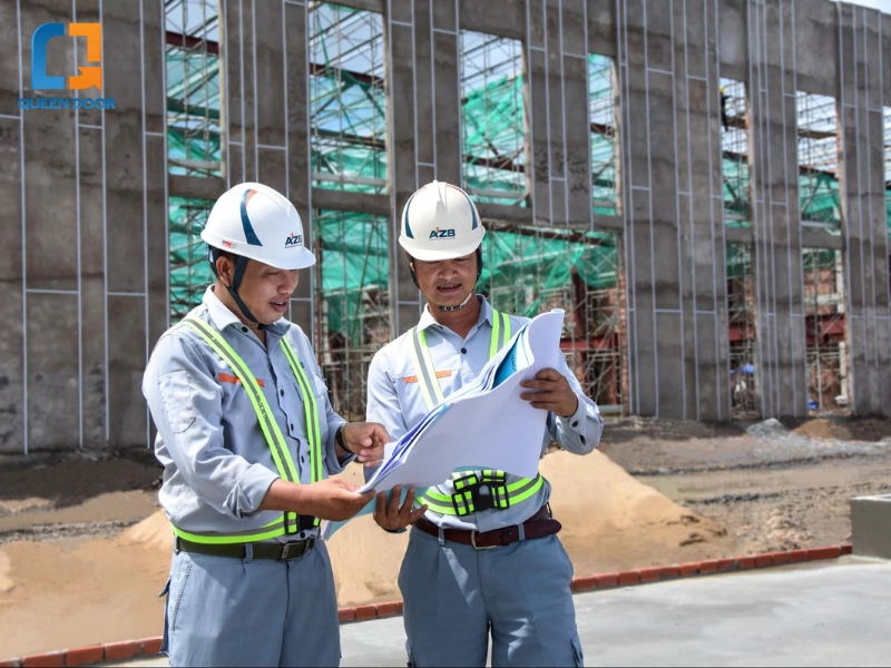 Quy trình lắp đặt cửa nhôm chuyên nghiệp tại công trình của Queendoor