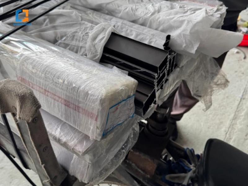 quy trình làm cửa nhôm