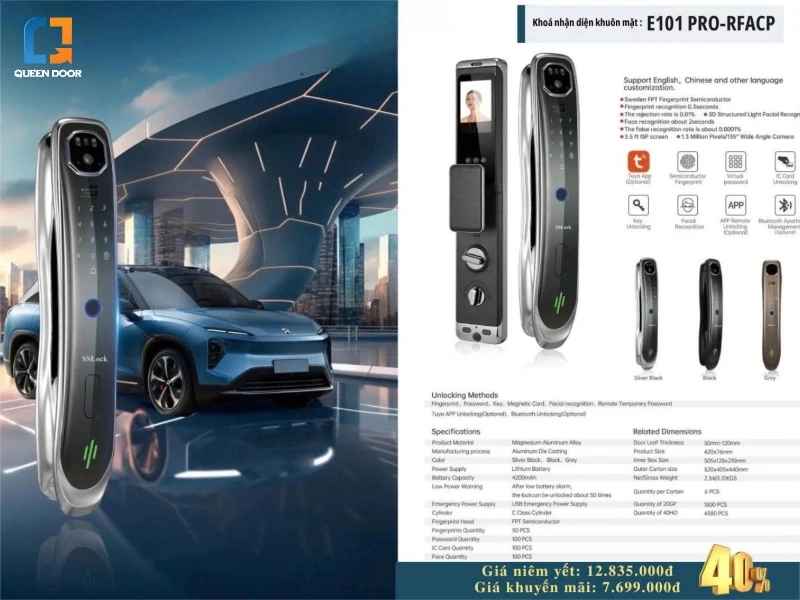 Quy trình 5 bước đặt mua khóa cửa đại sảnh chính hãng tại Queen Door