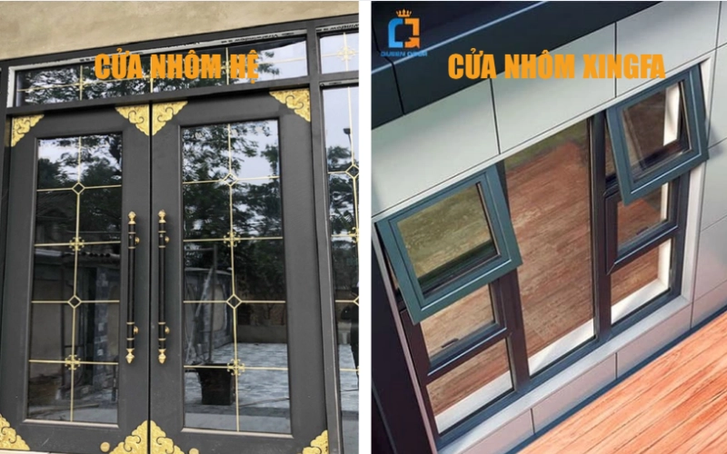 Bảng so sánh nhôm hệ và nhôm Xingfa theo 6 tiêu chí quyết định