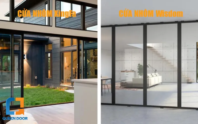 Tổng quan về nguồn gốc và vị thế thương hiệu của nhôm Xingfa và Wisdom