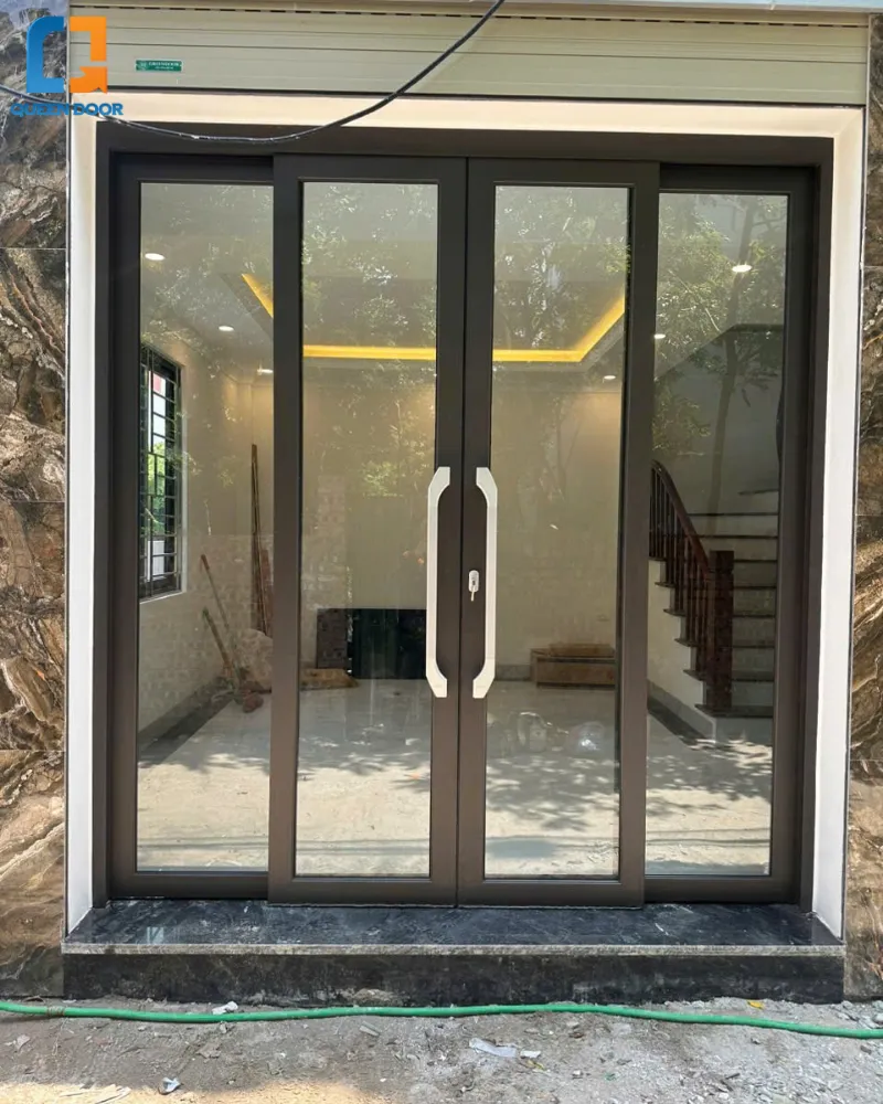 Cửa trượt quay là một hệ cửa nhôm kính độc đáo