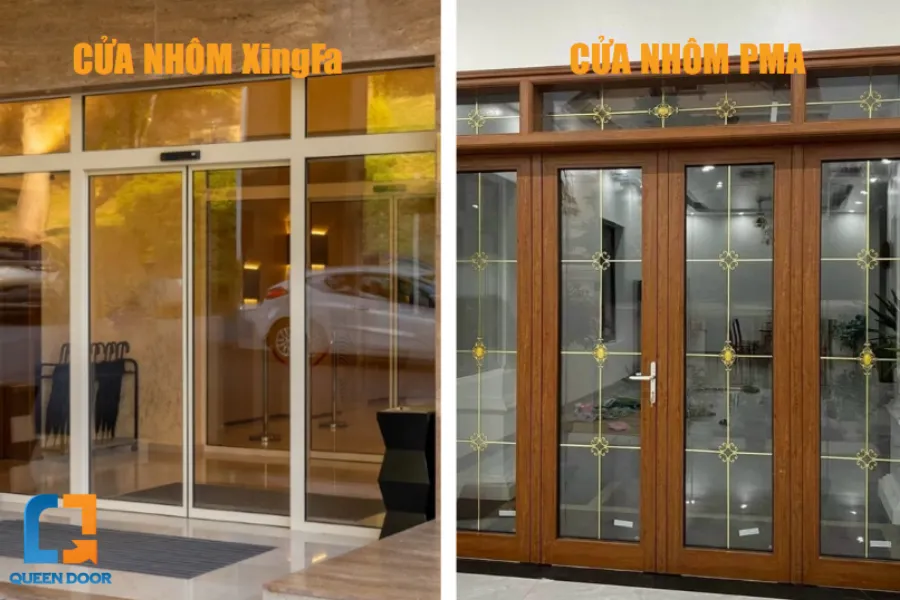 So Sánh Cửa Nhôm Xingfa Và PMA: Lựa Chọn Nào Tối Ưu?
