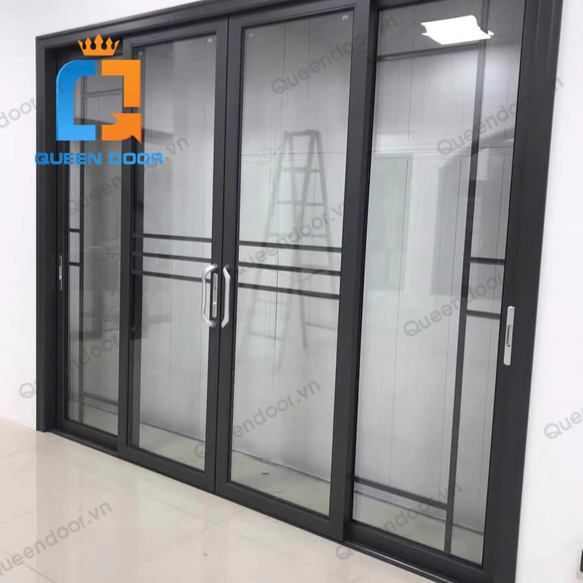 Cửa lùa nhôm kính