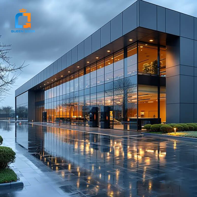 Mặt dựng nhôm kính showroom