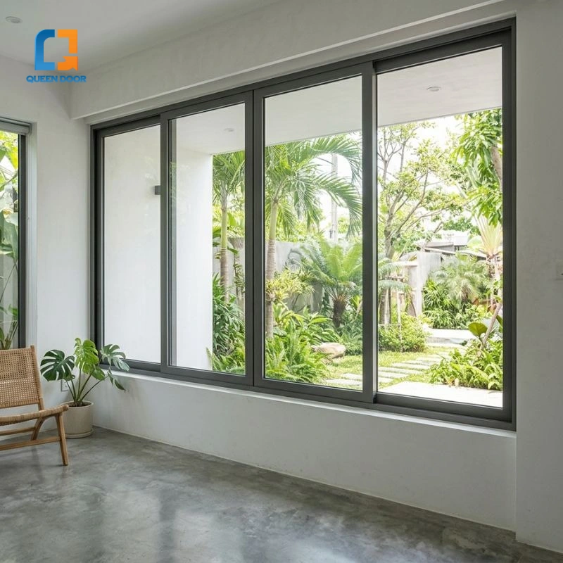 mẫu cửa sổ nhôm kính 4 cánh đẹp