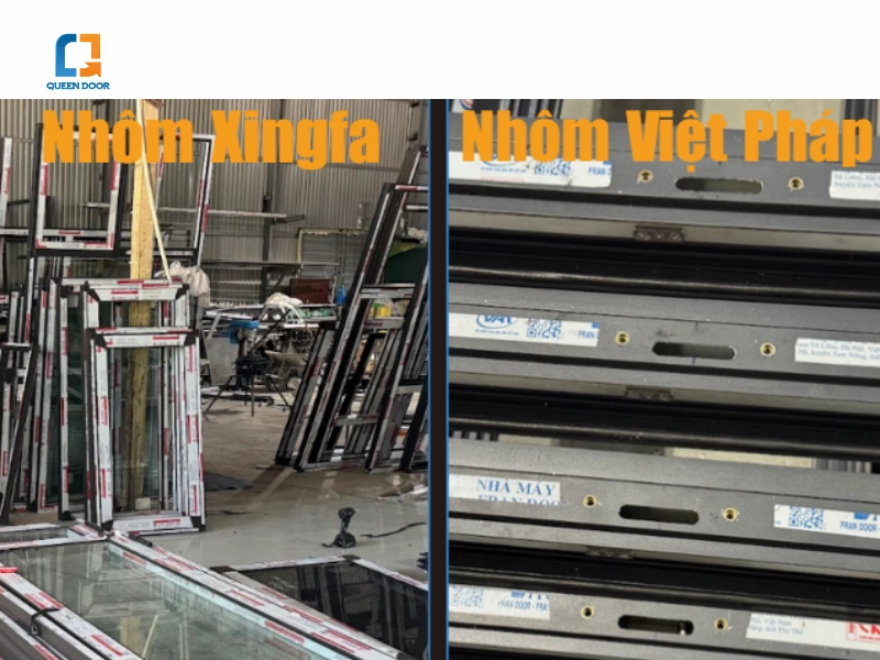 so sánh cửa nhôm việt pháp và xingfa so sánh cửa nhôm việt pháp và xingfa