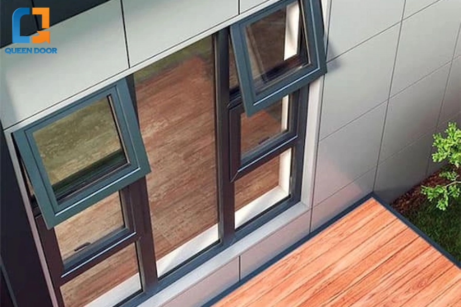 Các Mẫu Cửa Sổ Mở Hất Chống Thấm, Xệ Cánh, Bền Bỉ