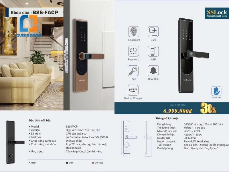 Hướng dẫn chọn khóa cửa chính phù hợp với nhu cầu của bạn 