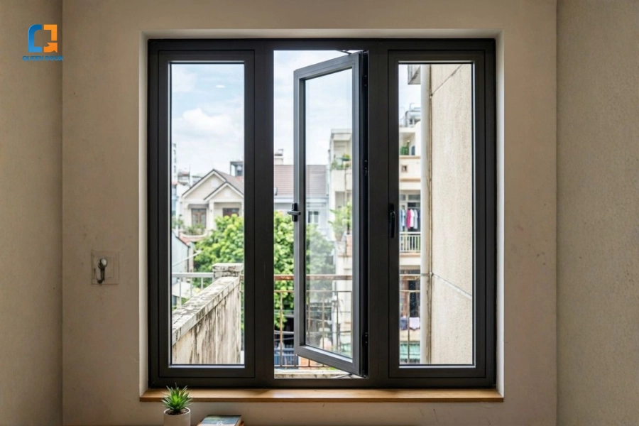 Các Mẫu Cửa Sổ Nhôm Kính 3 Cánh Đẹp, Kín Khít Và Chống Thấm Nước