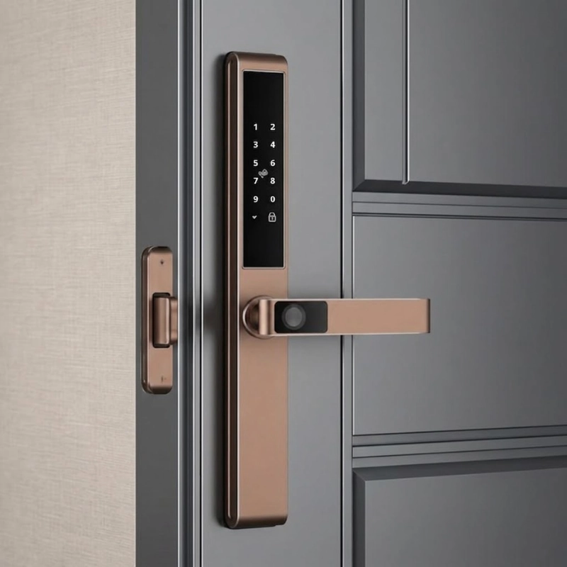 Khóa vân tay cửa nhôm QD-AGX2