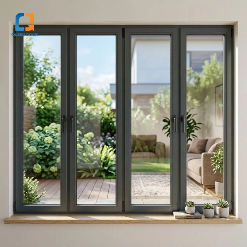 mẫu cửa sổ nhôm kính 4 cánh đẹp