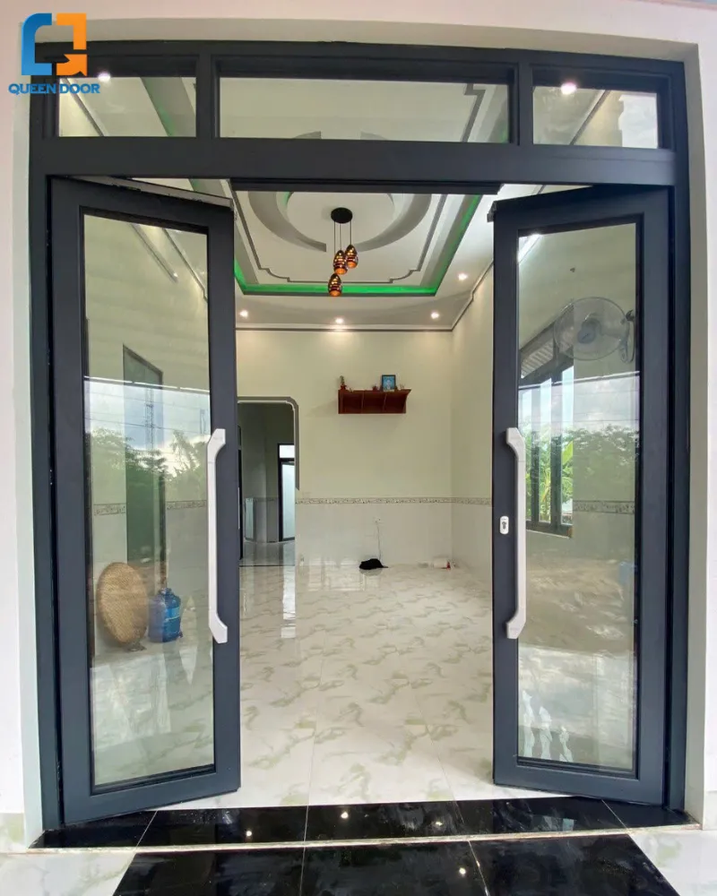 Cấu tạo chi tiết của hệ cửa trượt quay cao cấp tại Queen Door