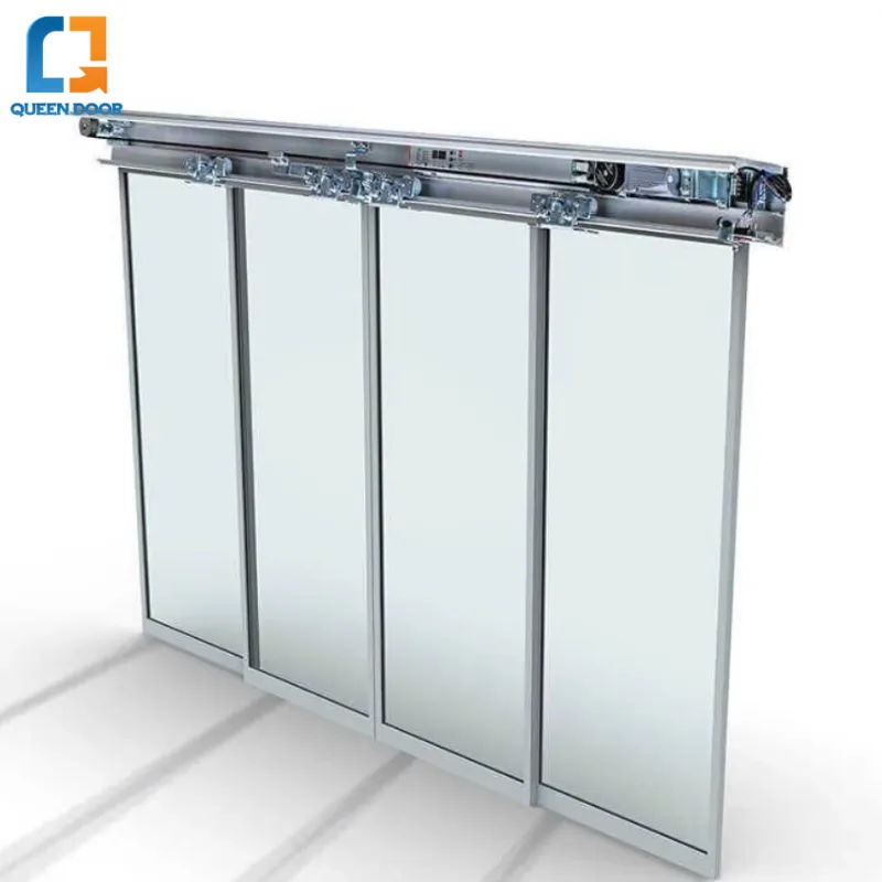 Cấu tạo hệ thống cửa trượt tự động tiêu chuẩn