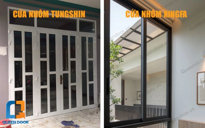 Lựa chọn giữa nhôm Tungshin và nhôm Xingfa dựa trên nhiều yếu tố