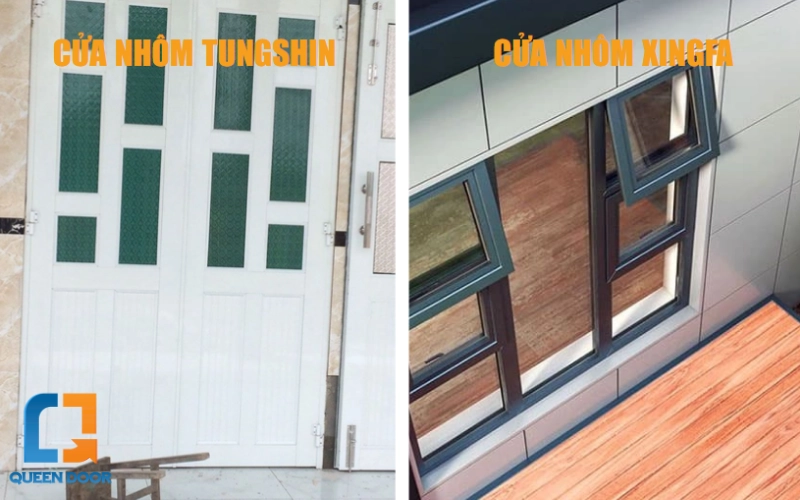 So sánh nhôm Tungshin và Xingfa theo tiêu chí thực tế
