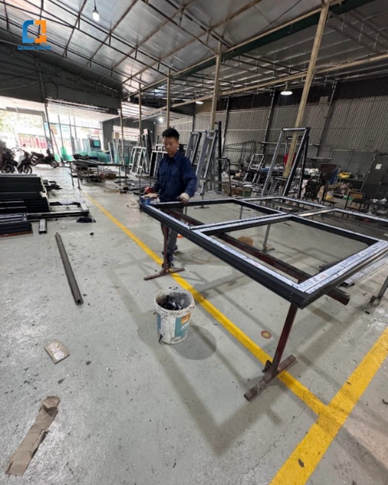 Giải pháp thiết kế và thi công đồng bộ tại Queen Door