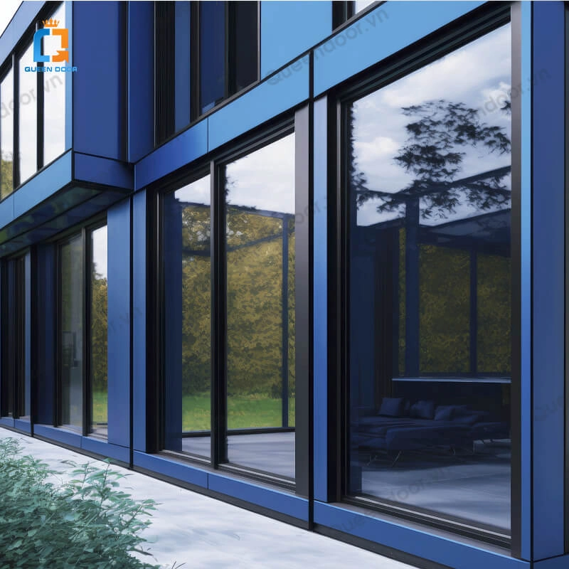 Báo giá lắp đặt cửa mở trượt Queen Door MT-03 mới nhất