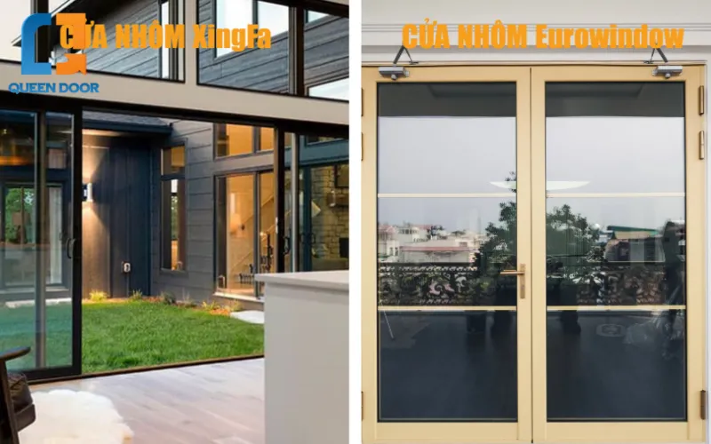 So sánh chi tiết các tiêu chí kỹ thuật giữa nhôm Xingfa và Eurowindow