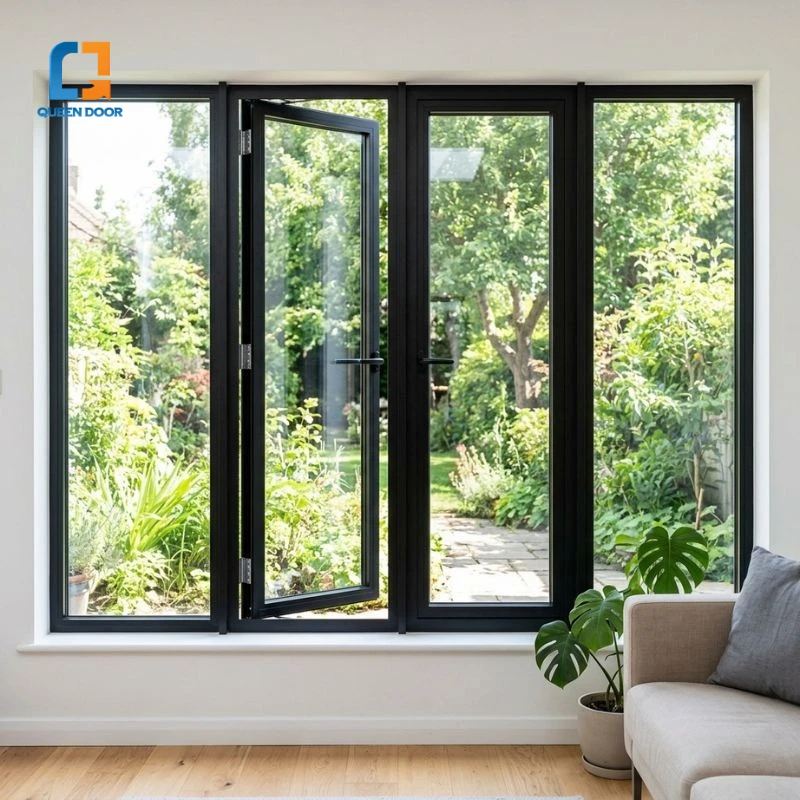 mẫu cửa sổ nhôm kính 4 cánh đẹp