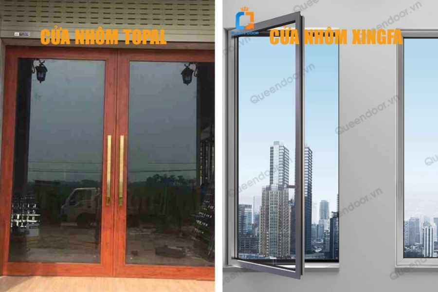 So Sánh Nhôm Topal Và Nhôm Xingfa Chi Tiết Từng Bước