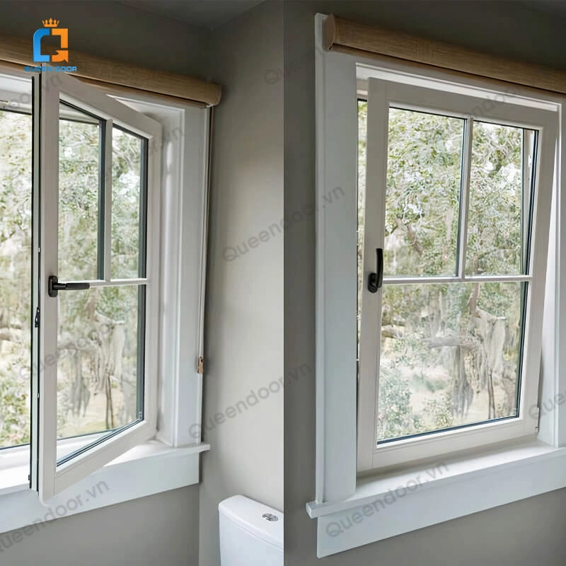 Cửa sổ mở quay lật vào trong Queen Door SQL-01 Cửa sổ mở quay lật vào trong Queen Door SQL-01