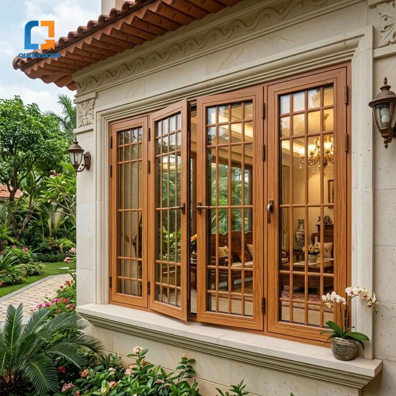 mẫu cửa sổ nhôm kính 4 cánh đẹp