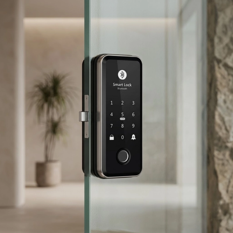 Khóa vân tay cửa kính QD-G3